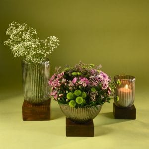 Celine Candle Holder Black