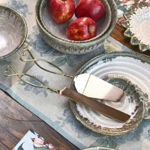 Lovers Cake Knife Set