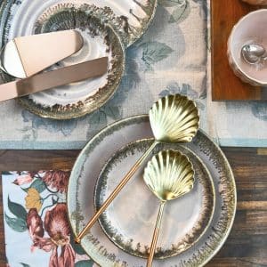 Shell Serving Spoon Set of 2